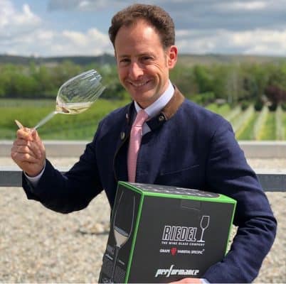 Maximilian Riedel og glass fra Performance-serien